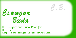 csongor buda business card